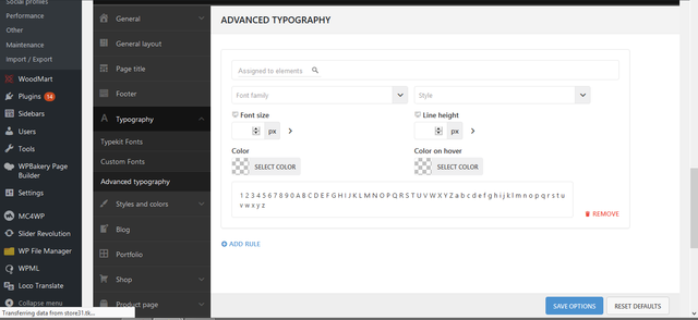 typography