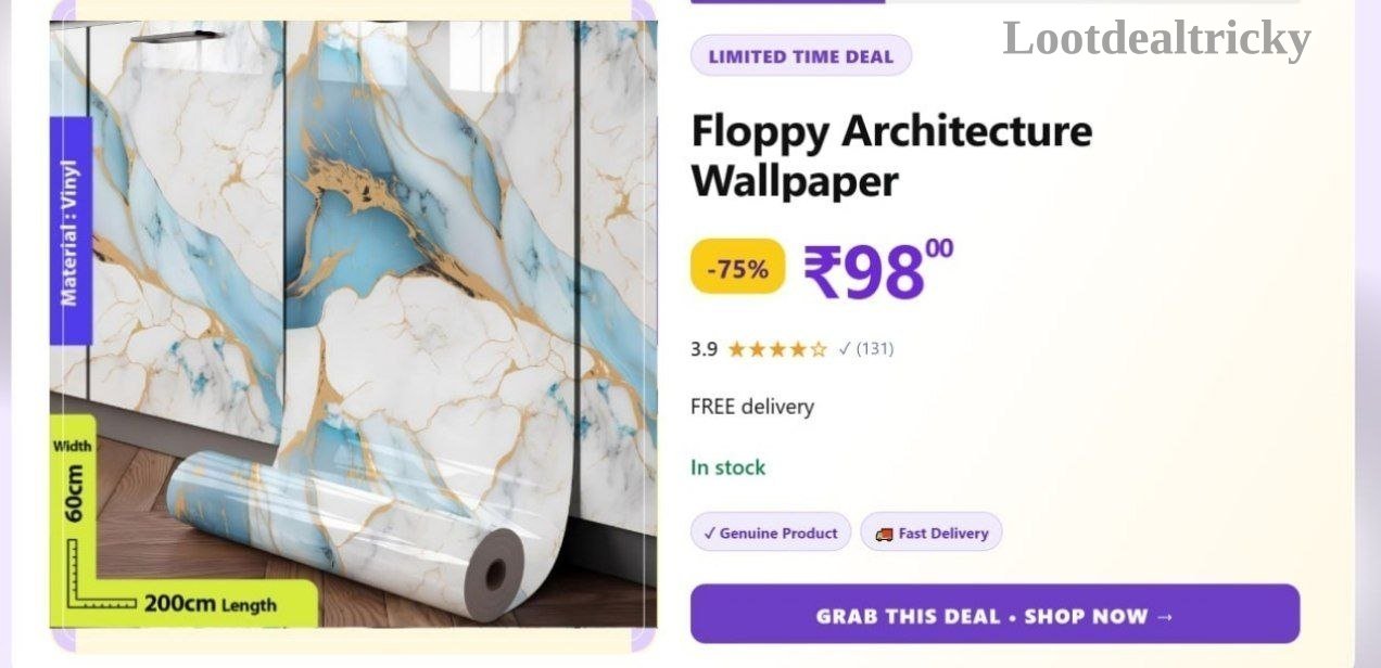 Floppy Architecture Wallpaper | Best Price Drop Today