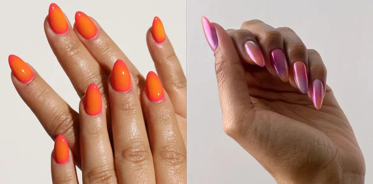 Sunset-Inspired Manicures Become Summer's Hottest Nail Trend