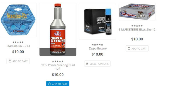shop page