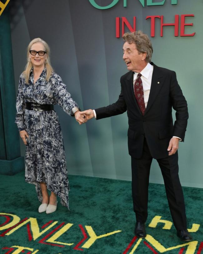 En agosto, se tomaron de la mano mientras asistían al estreno de la cuarta temporada de “Only Murders in the Building”.Rob Latour/Shutterstock