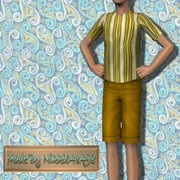 Golden-Striped-Shirt