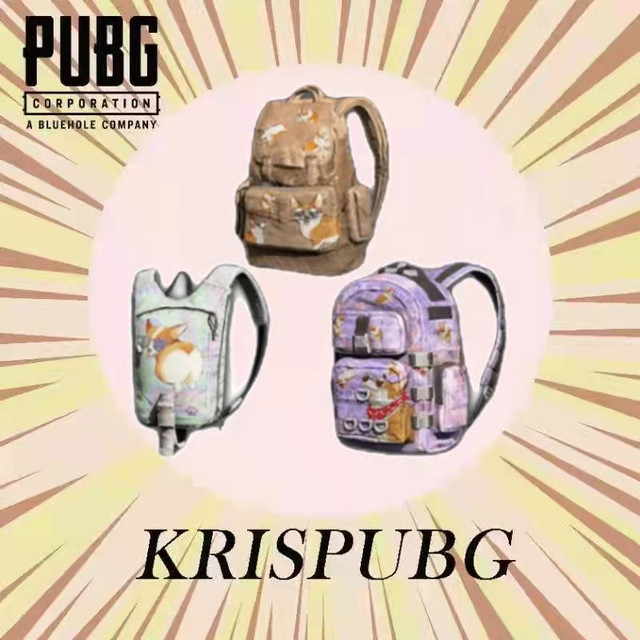 Corgi-Backpack-Set
