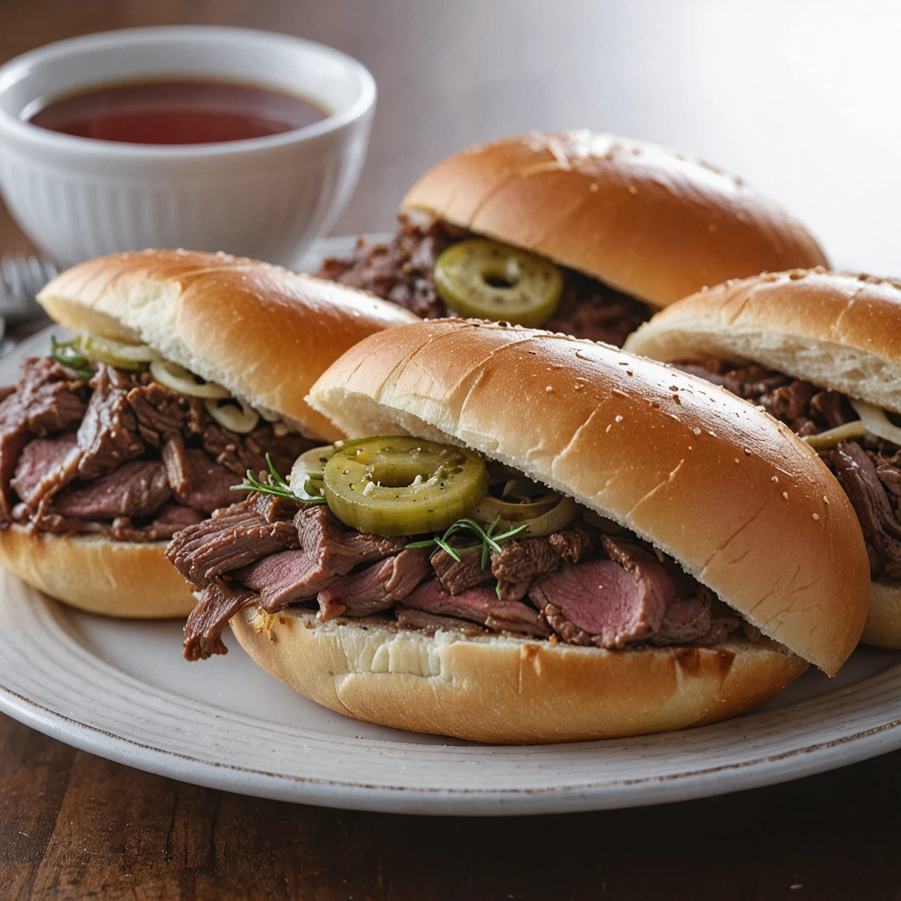 Crockpot French Dip Subs