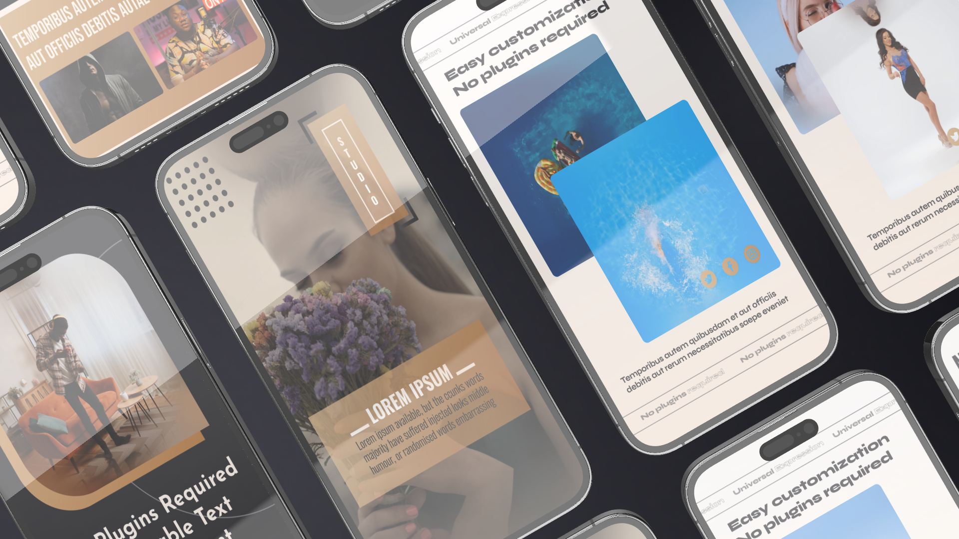 Instagram Vertical Reels Gold Instagram Vertical Reels Gold