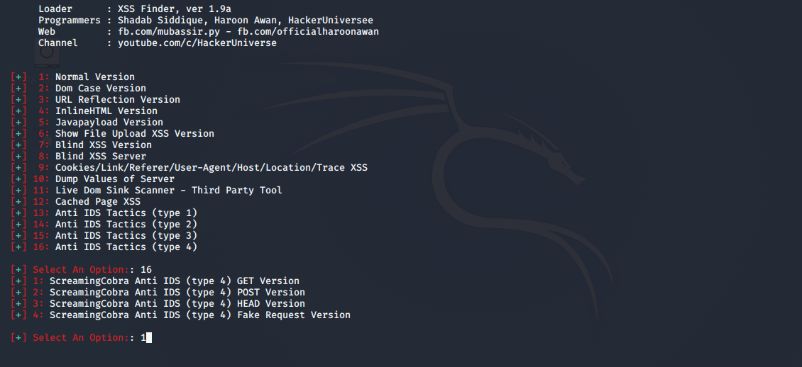 Xss Ids GitHub - tegal1337/XSS-Finder: World's most Powerful and Advanced Cross ...