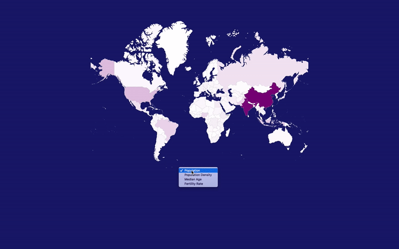 GitHub - bmuthoga/d3-global-map-visualisation: A global map ...