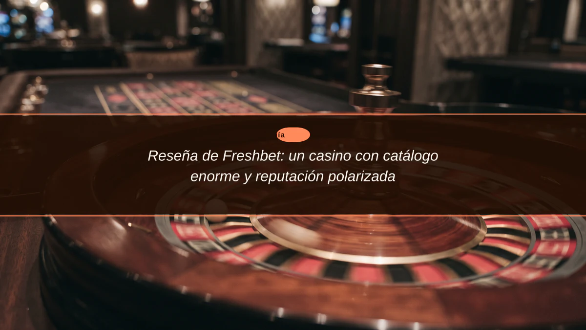 Reseña de Freshbet: un casino con catálogo enorme y reputación polarizada