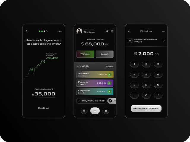 Investment-app-concept