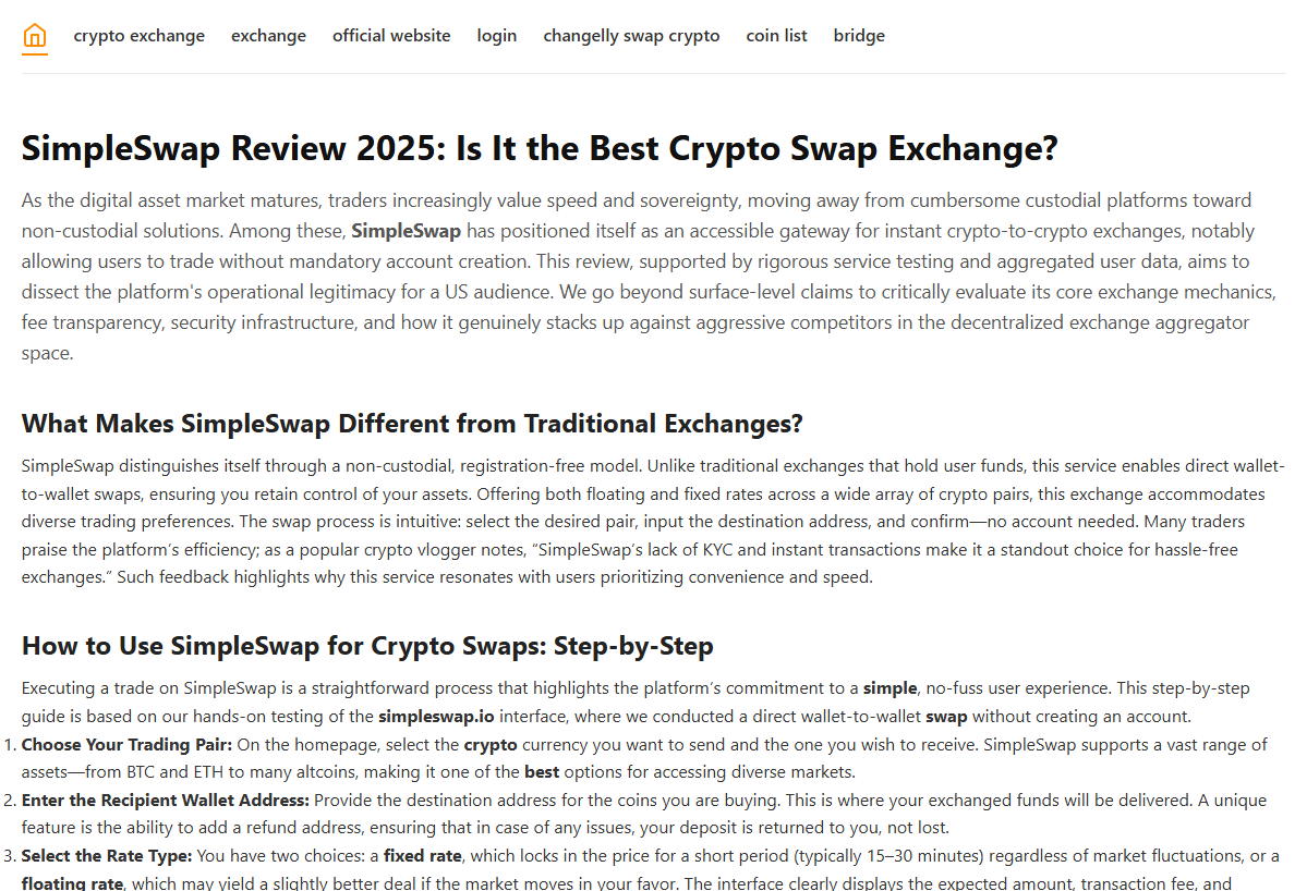 Stored capture of web-simpleswap.to