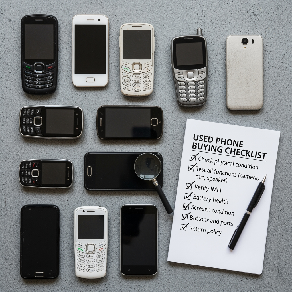 Used Phone Buying Checklist: Complete Guide Before You Buy