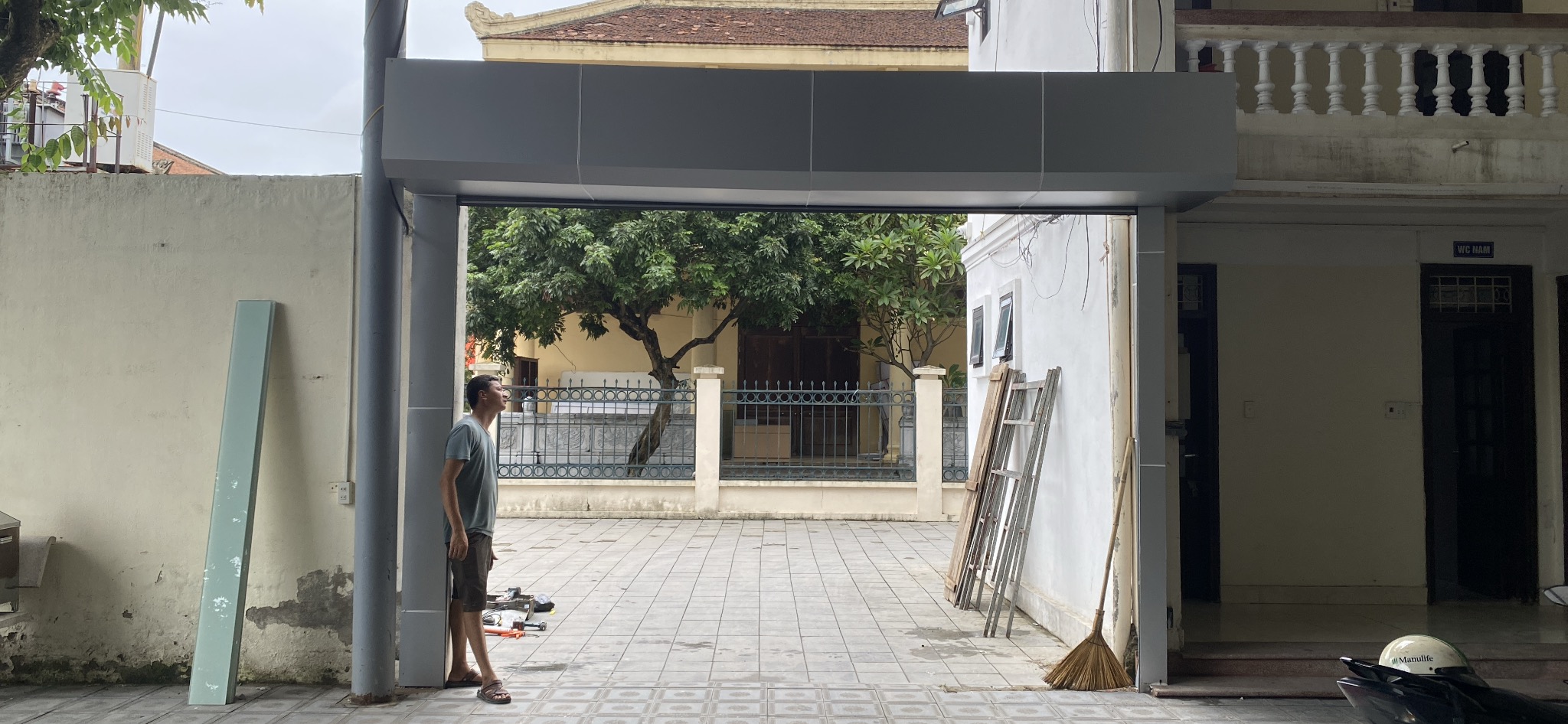 Công trình cửa cuốn Austdoor tại Hải Dương