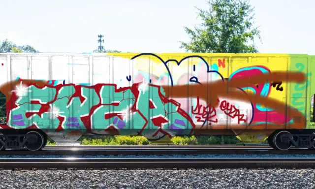 Graffiti artwork by eyza