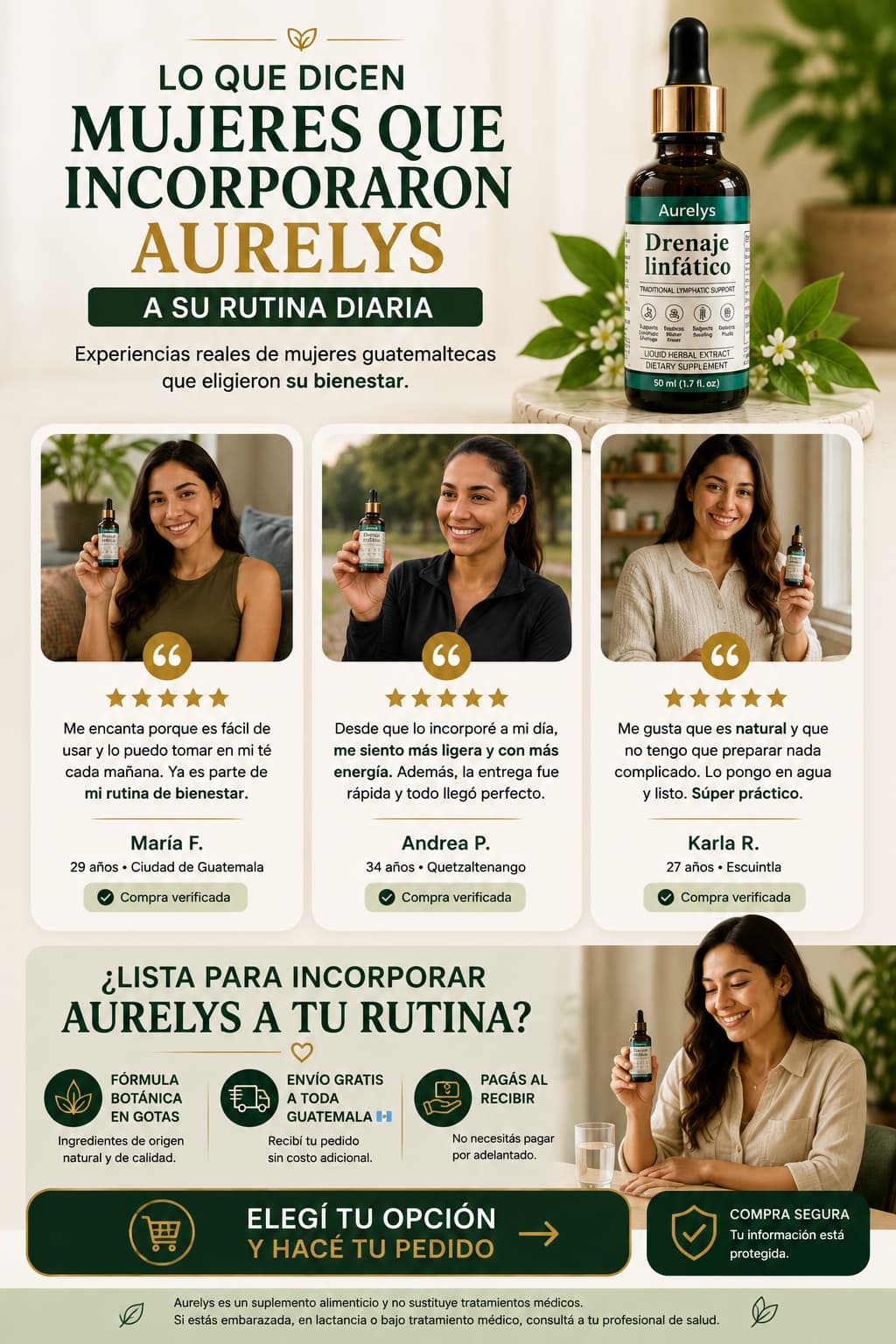 Oferta y CTA