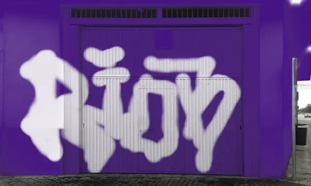 Graffiti artwork by NASHE