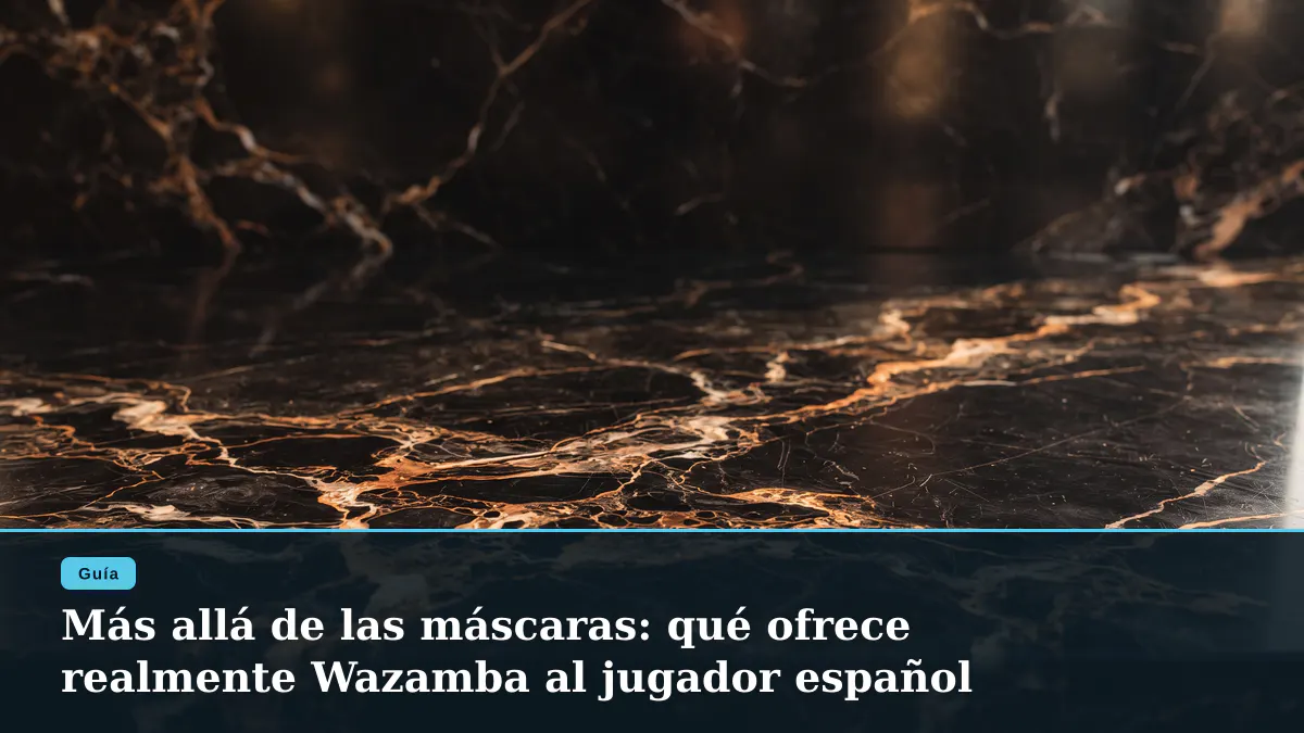 Más allá de las máscaras: qué ofrece realmente Wazamba al jugador español