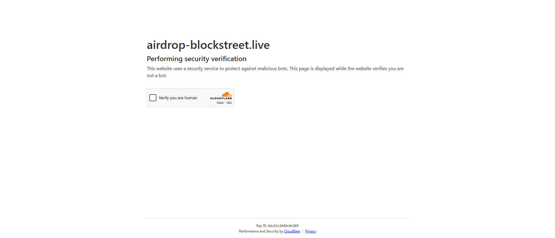 Stored capture of airdrop-blockstreet.live