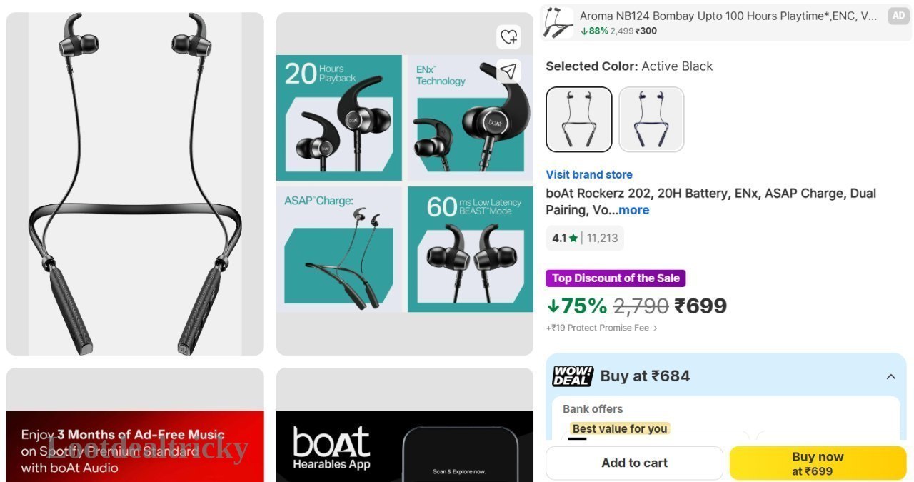 Boat Rockerz 202 | Loot Lo