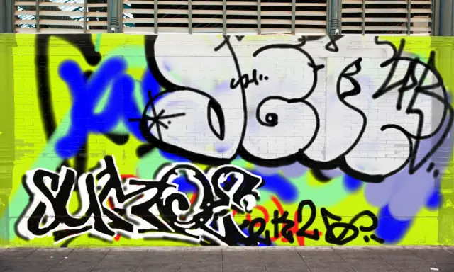 Graffiti artwork by Sumoe