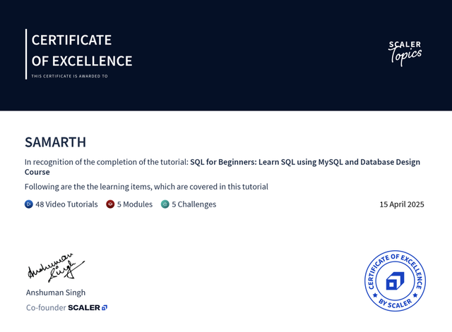 MYSQL-CERTIFICATE