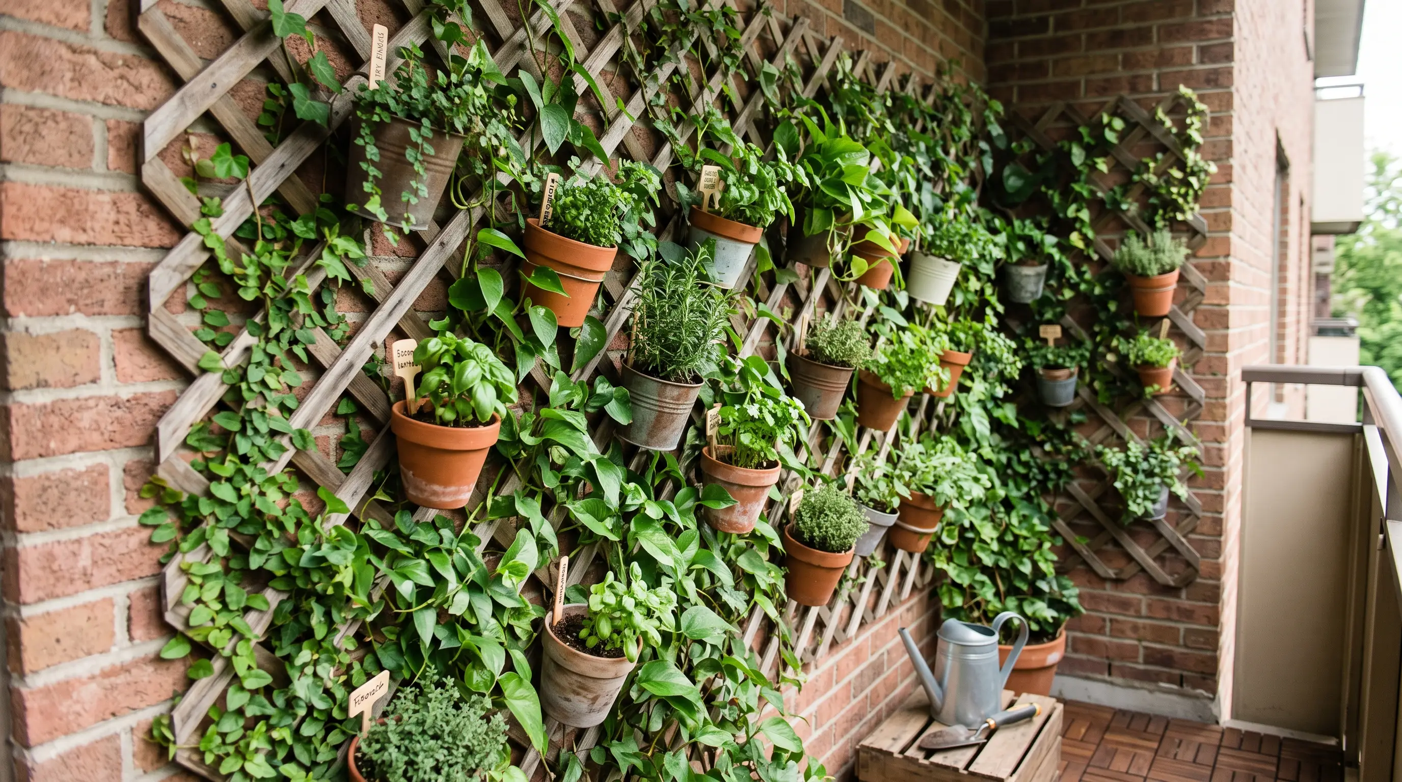 Vertical Wall Garden Balcony