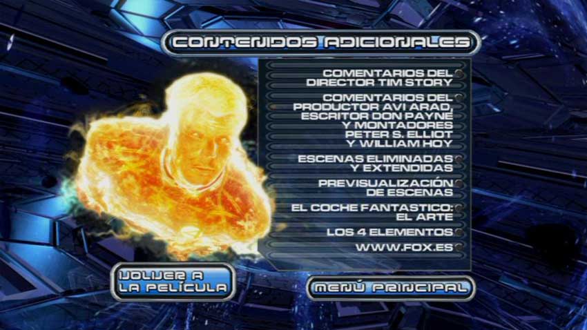 4Fan2 5 - Los 4 Fantásticos y Silver Surfer [2xDVD9 Full] [Pal] [Esp/Ing/Cat] [5.1] [Sub:Esp/Ing] [2007] [Acción] [VS