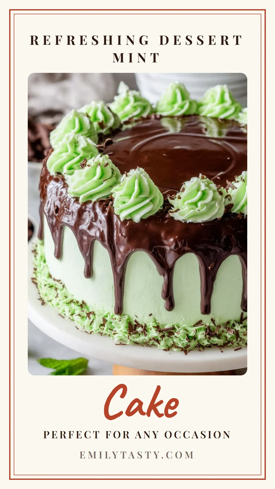 This moist mint cake is a delightful dessert that will impress your guests at any celebration. With its refreshing mint flavor and fluffy texture, it's an easy homemade treat that's perfect for birthdays or special occasions. The combination of mint and cake creates a unique taste that everyone will love. Don't miss out on this delicious recipe that's sure to become a favorite. Click to discover the full recipe and make your own mint cake today!