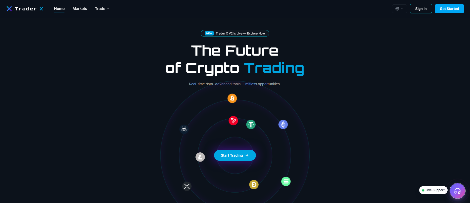Screenshot of traders-livid.net