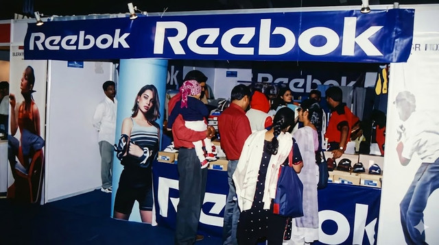 Reebok pavilion at ICE Mega Expo