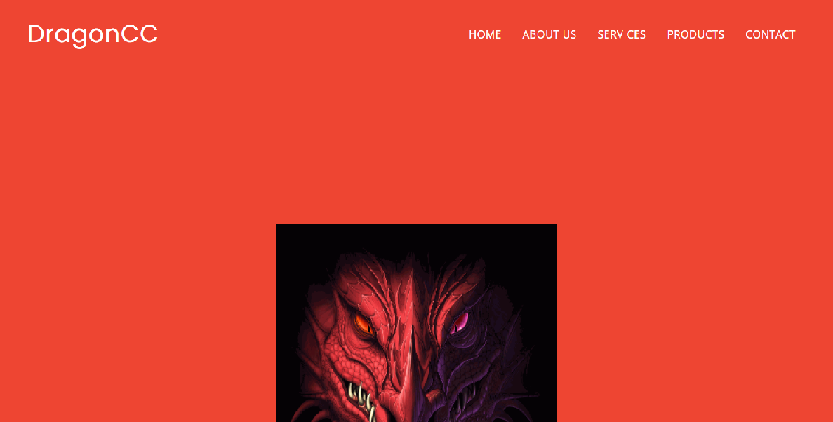 Screenshot of dragoncc.ru