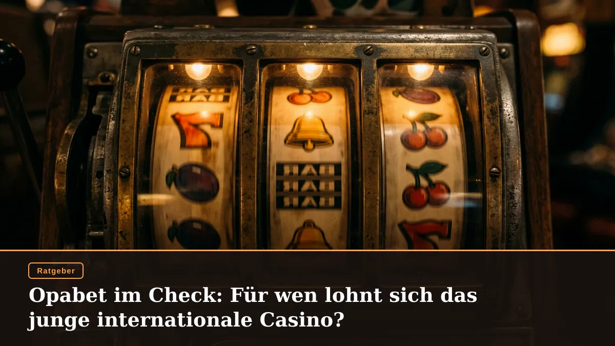 Opabet im Check: Für wen lohnt sich das junge internationale Casino?
