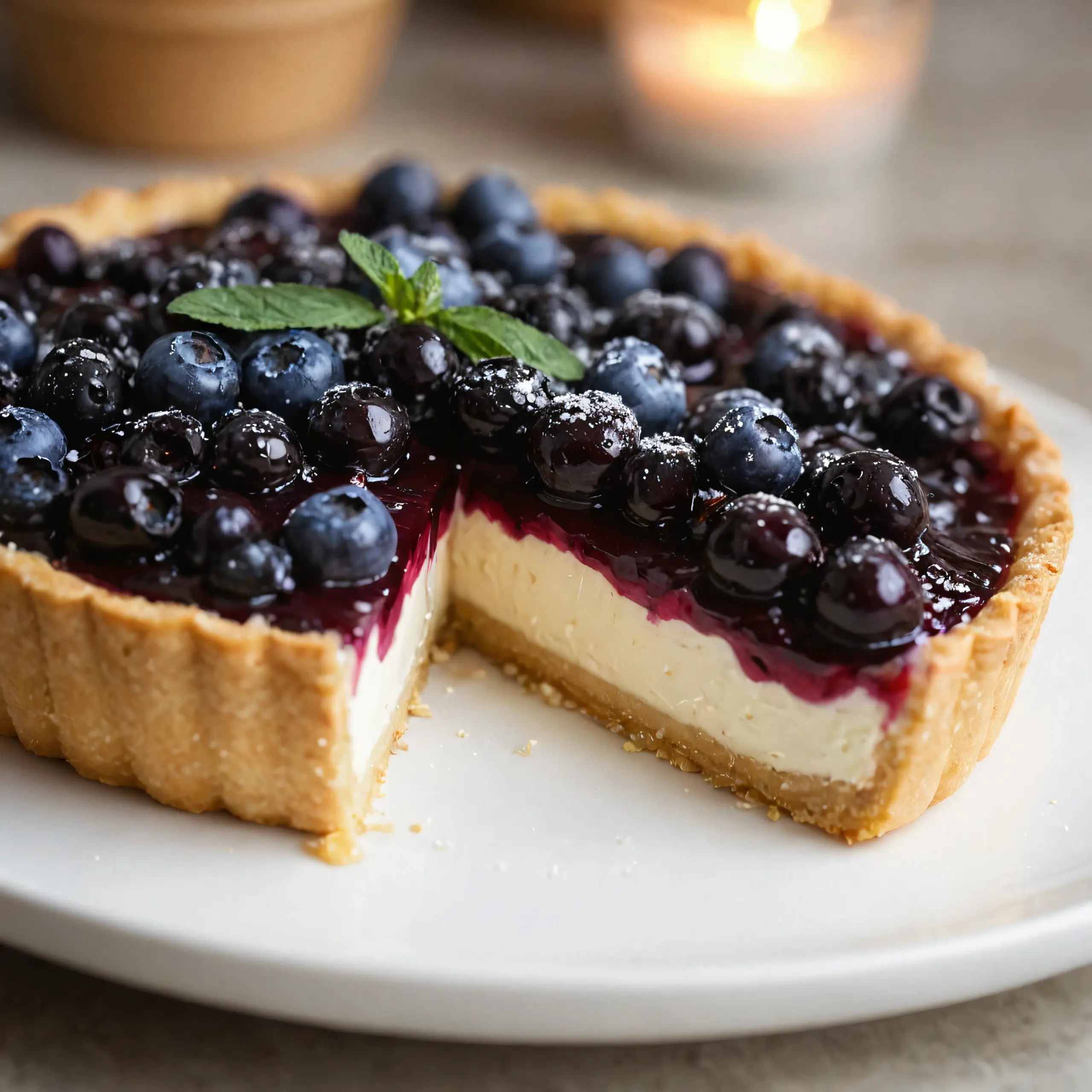 Blueberry Mascarpone Tart Cooking Guide
