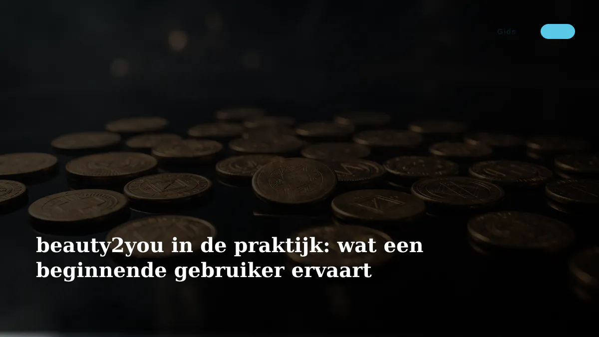 beauty2you in de praktijk: wat een beginnende gebruiker ervaart