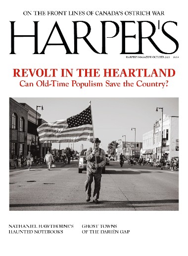 [Obrazek: Harpers-Magazine-October-2026.jpg]