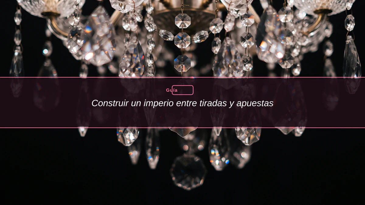 Construir un imperio entre tiradas y apuestas
