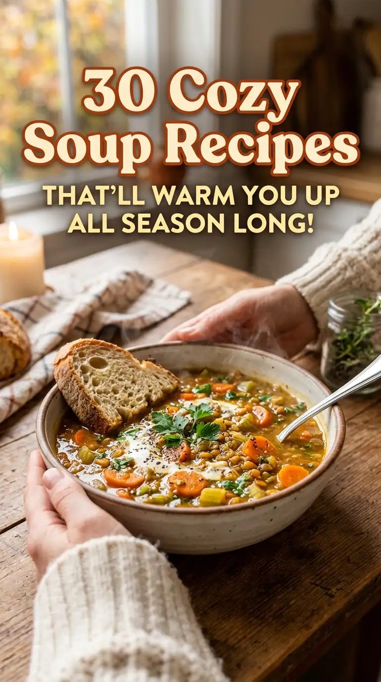 30 Cozy Soup Recipes That’ll Warm You Up All Season Long