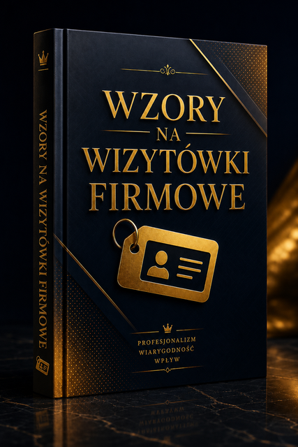 Gotowe wzory wizytówek