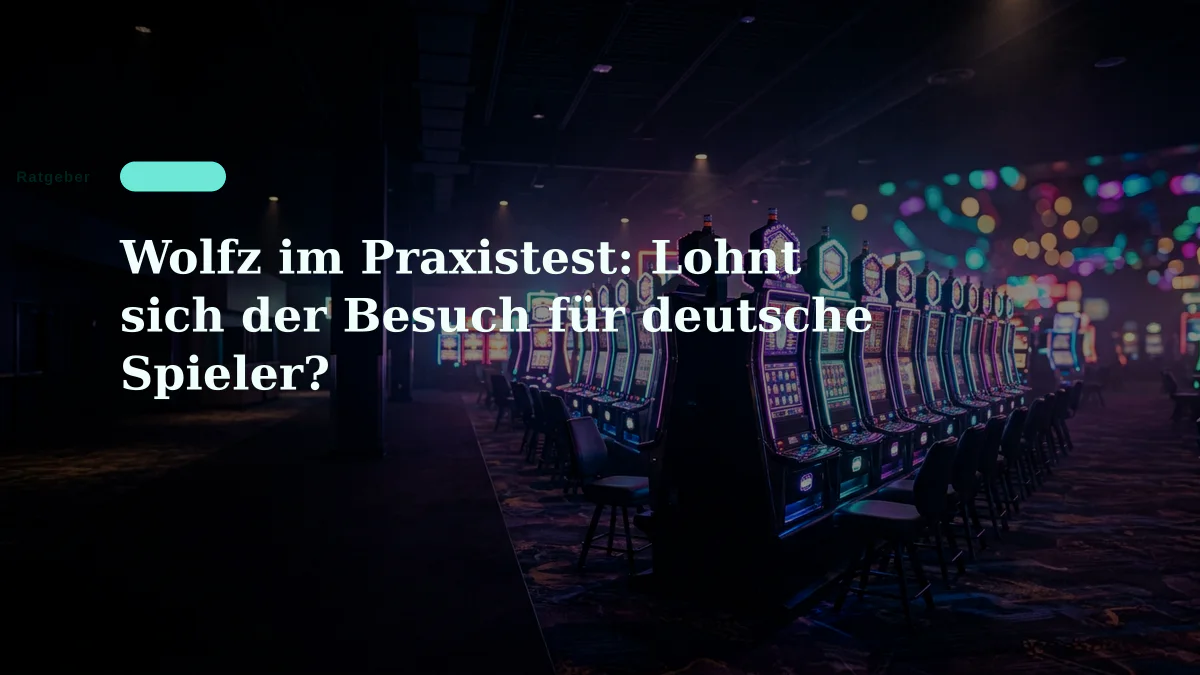 Wolfz im Praxistest: Lohnt sich der Besuch für deutsche Spieler?