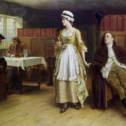 2017 02 George Goodwin Kilburne Forewarned is forearmed