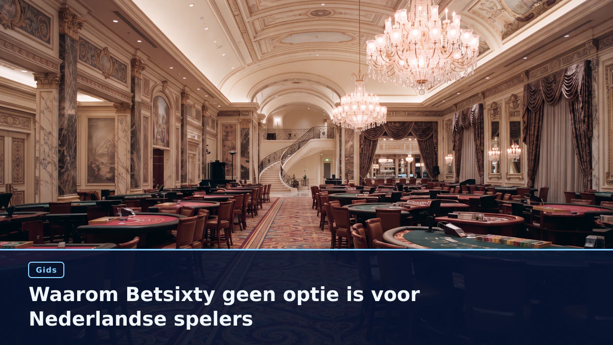 Waarom Betsixty geen optie is voor Nederlandse spelers