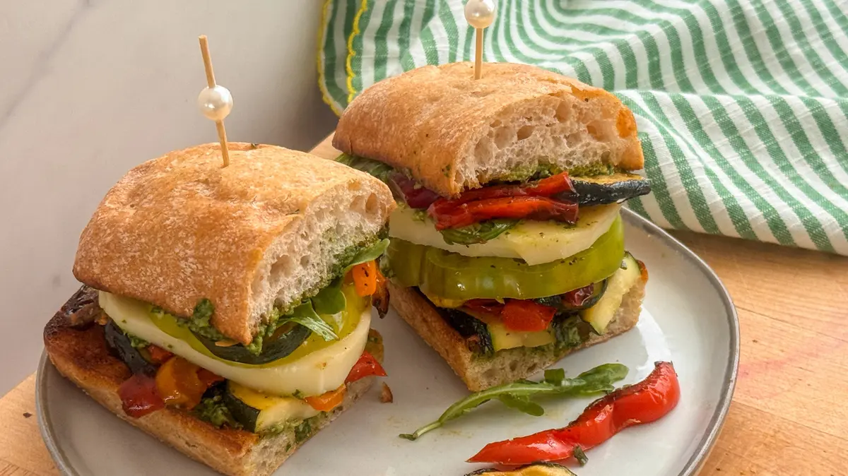 Grilled Veggie Sandwich: A Summer Delight