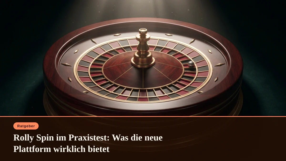 Rolly Spin im Praxistest: Was die neue Plattform wirklich bietet