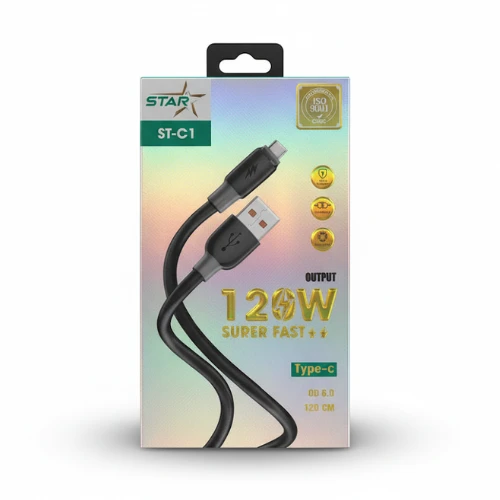 كابل STAR ST-C1 تايب سي 120W