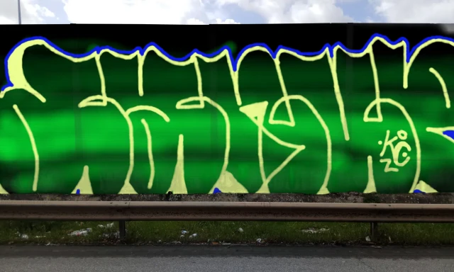 Graffiti artwork by danup