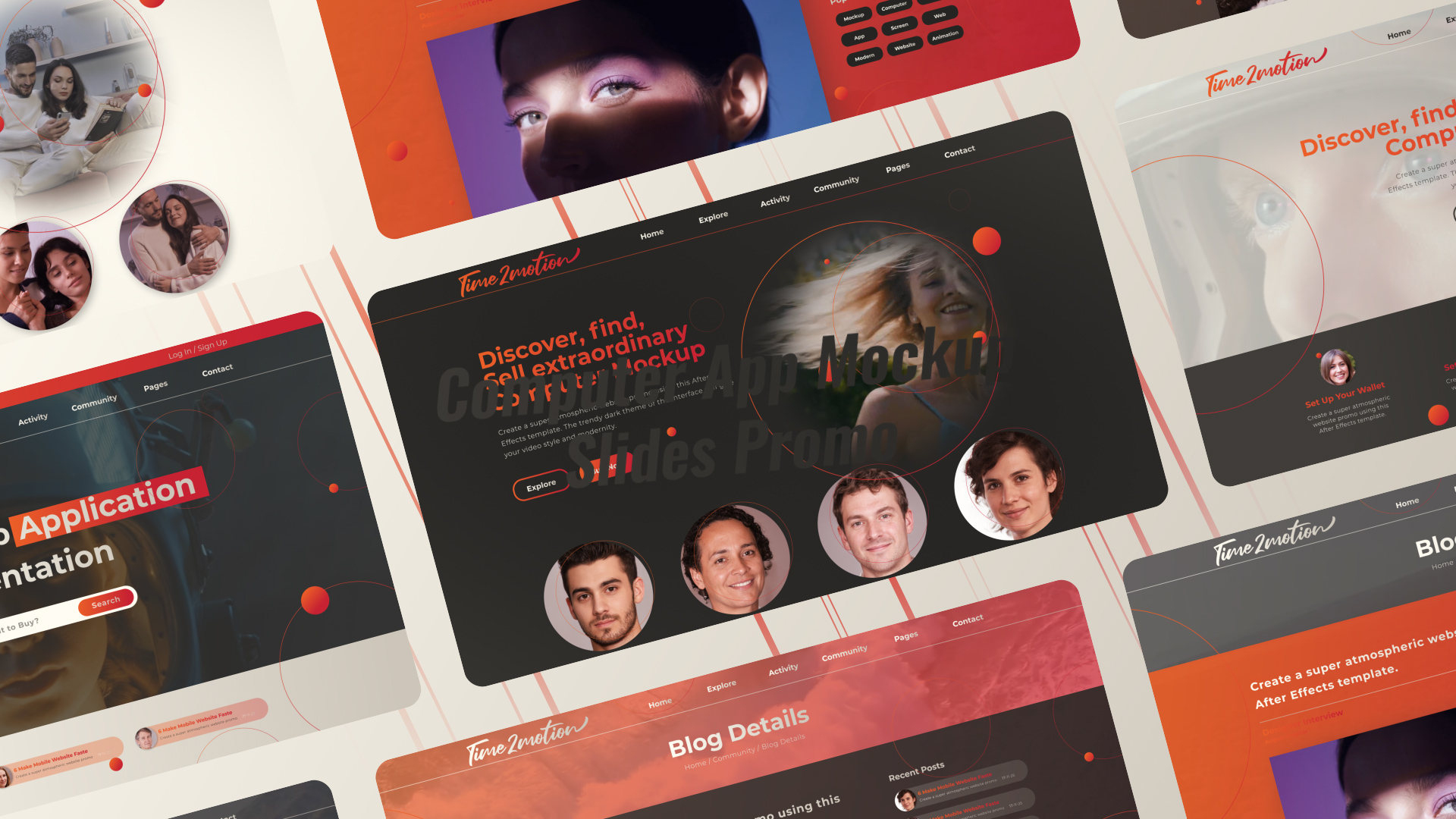 Web Promo Desktop Mockup Web Promo Desktop Mockup