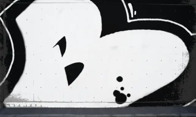Graffiti artwork by LPBER