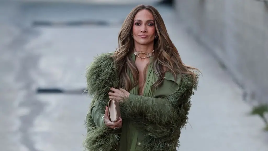 Jennifer Lopez Stuns in Sheer Elie Saab Corset at Press Event