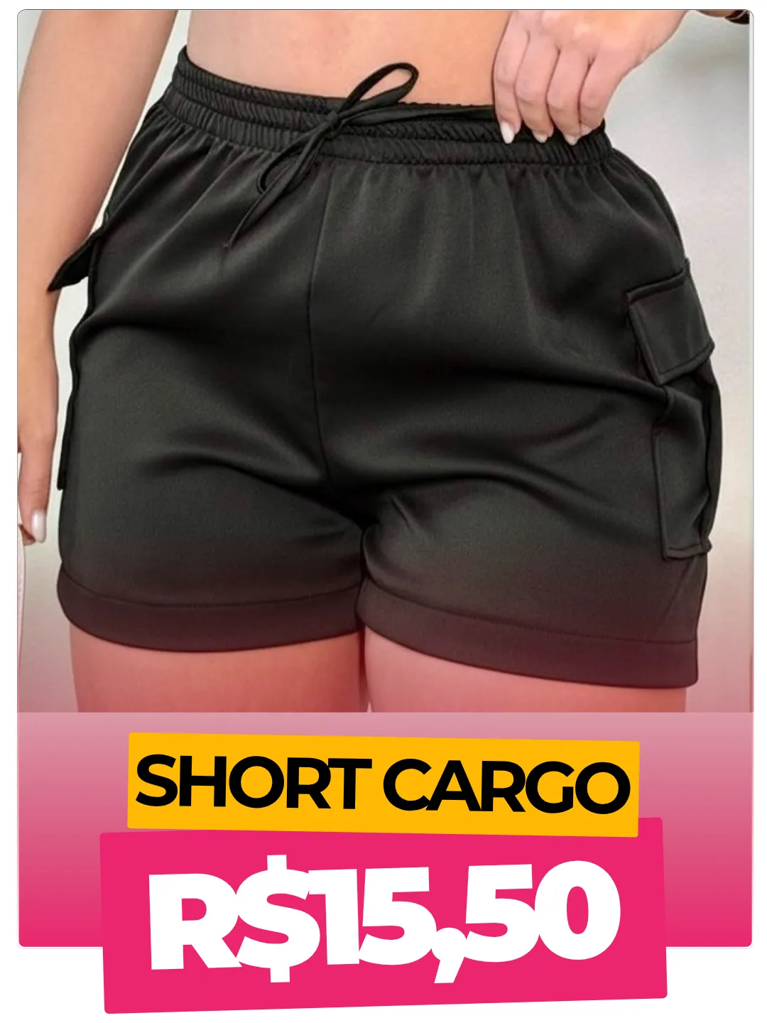 Short Cargo Alfaiataria