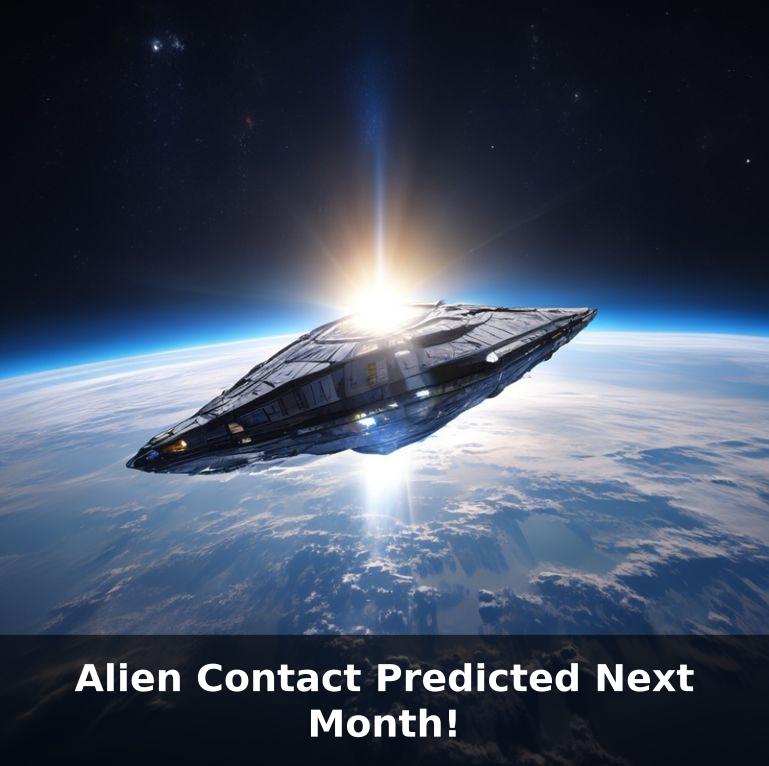 Alien Contact Predicted Next Month!