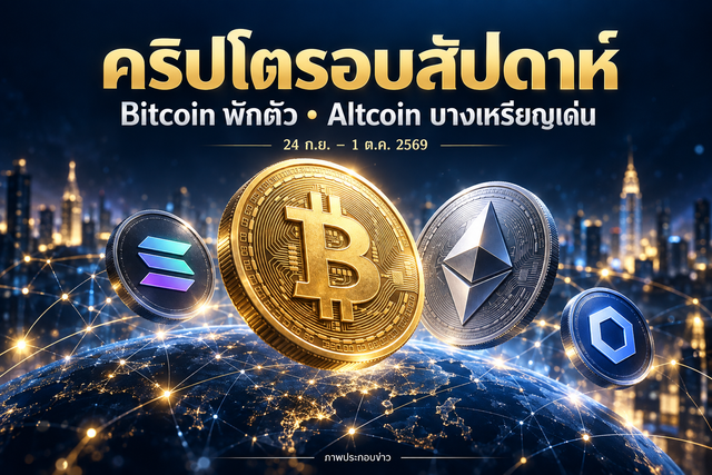 TheBizinside : คริปโตรอบสัปดาห์